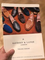 広島で開催。＜Baudoin & Lange Trunk Show＞