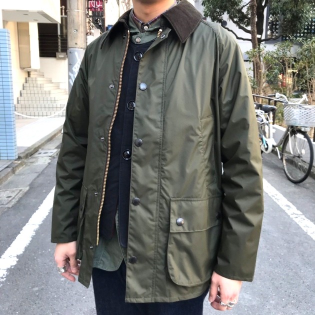 ジップボタンジップアップbarbour バブアー　S BEAMS別注