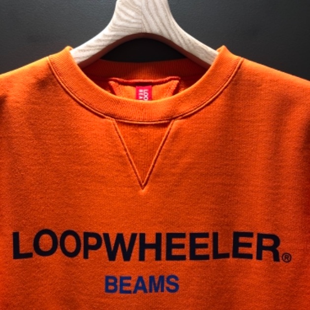 2/9(土)発売】LOOPWHEELER×BEAMS “BEAMS ORANGE”｜BEAMS JAPAN