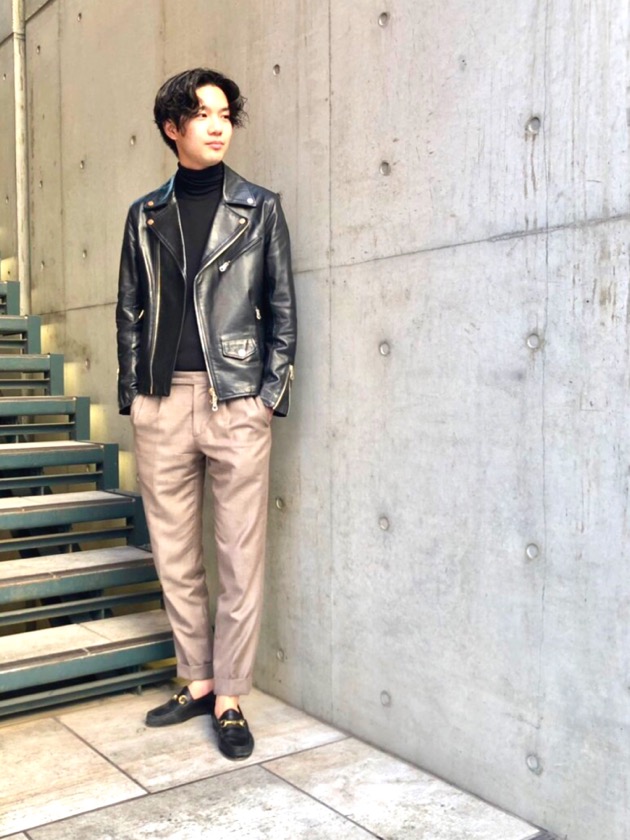 CINQUANTA】 春夏シーズンに着れる高級スエードライダース