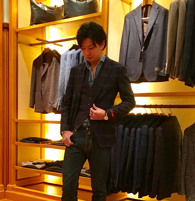 ernesto エルネスト3者混ジャケットビームス取扱い