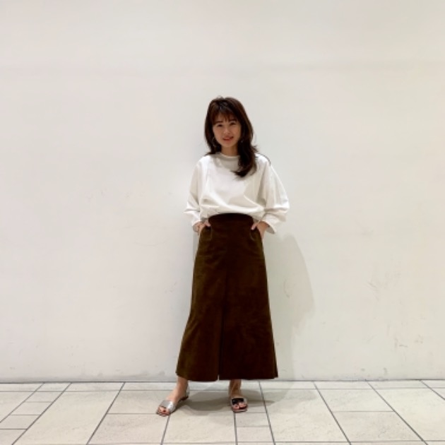 Demi-Luxe BEAMS エコスエードスカート - スカート