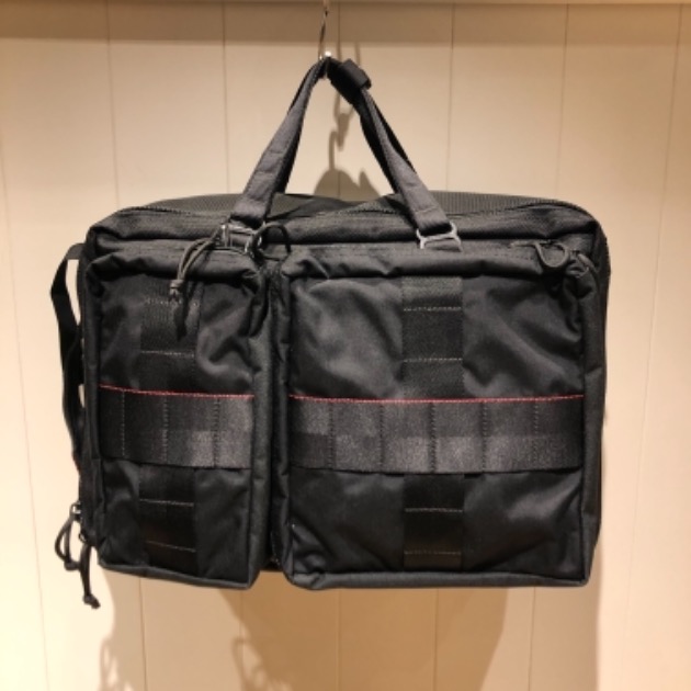 ブリーフィング×ビームス 3way Bag カラー ブラック