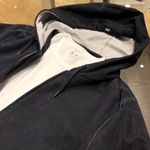 パーカー×スエード