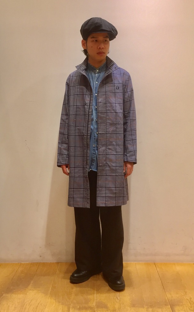 ジャケット/アウターFRED PERRY × BEAMS Check Scooter Coat