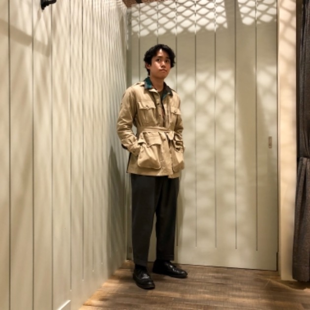 Willis＆Geiger ✖️ビームスプラスSafari bush jacket ジャケット