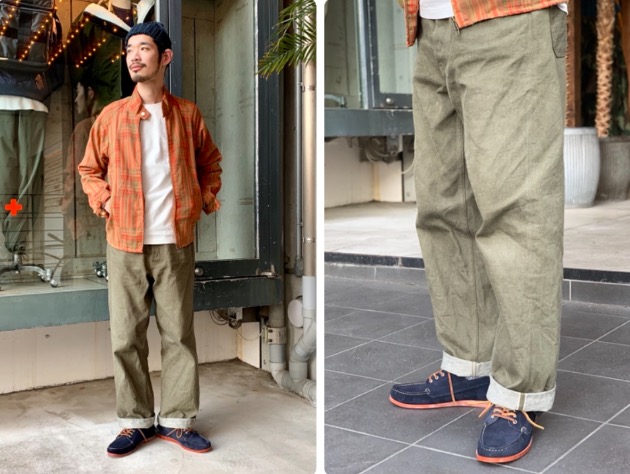 Nigel Cabourn "Railman Denim Pants Wide"｜ビームス プラス 原宿｜BEAMS