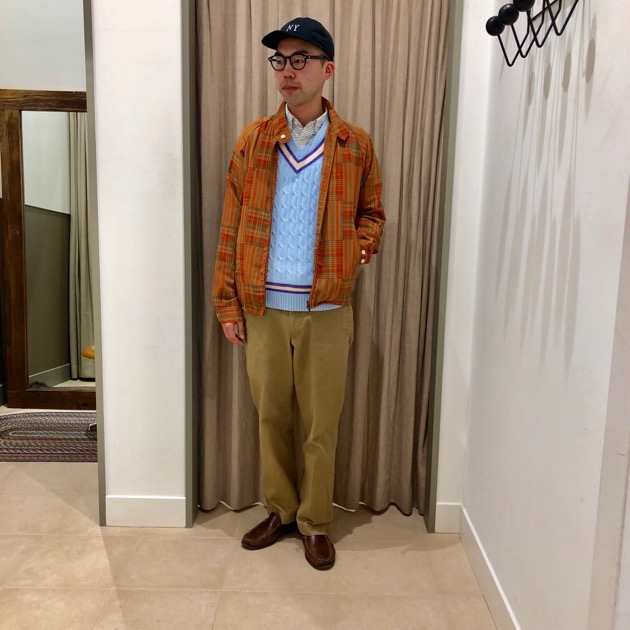 BEAMS PLUS Harrington Jacket Check｜ビームス 辻堂｜BEAMS