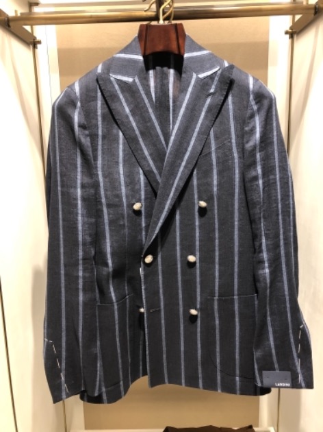 ラルディーニ　ジャケット　ビームスF BEAMS F（ビームスF）LARDINI / ROMA ホップサック ジャケット