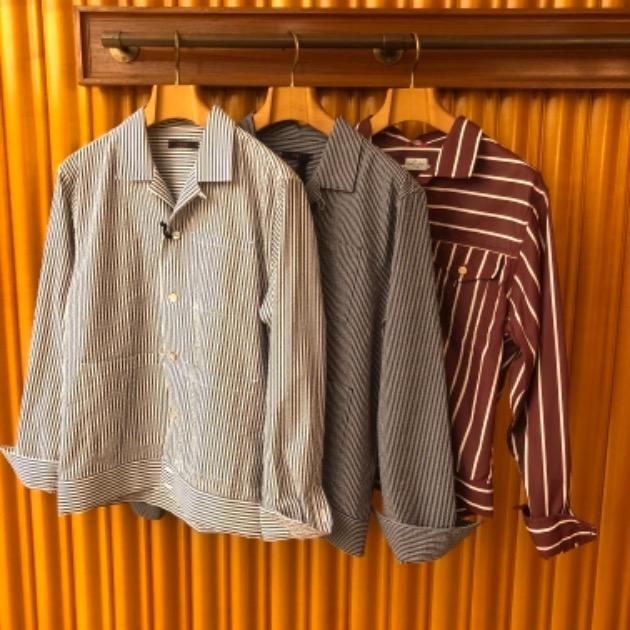 STRIPE ITEM〜カジュアルシャツ編〜