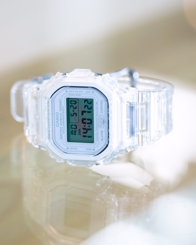 g-shock mini＞スケルトンを追求した別注モデルが登場します