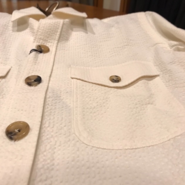 BEAMS F - J3595 超美品 ビームスF 鹿の子4ポケットサファリ