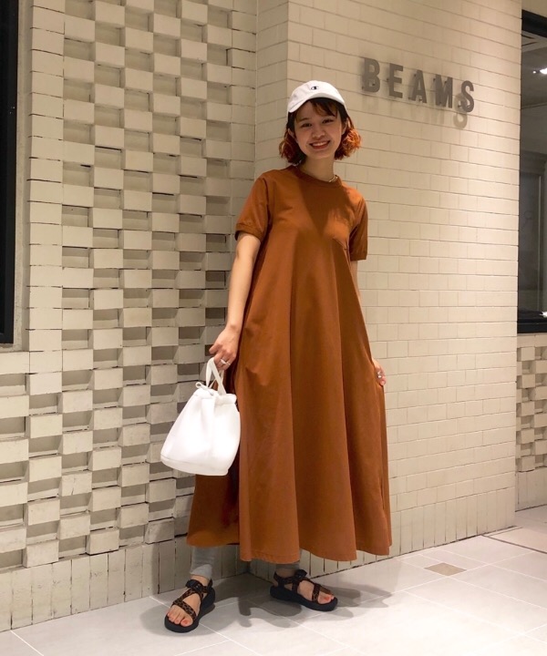 163cmでマキシ丈！嬉しみが深いワンピース。｜ビームス 新宿｜BEAMS