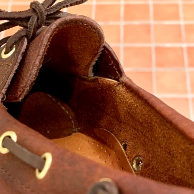 マチガイナイ BEAMS PLUS 別注 RANCOURT のボートモカシン マチガイナイ BEAMS PLUS 別注 RANCOURT のボートモカシン