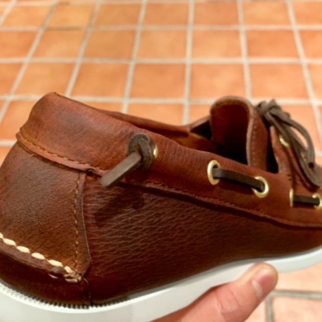 マチガイナイ BEAMS PLUS 別注 RANCOURT のボートモカシン マチガイナイ BEAMS PLUS 別注 RANCOURT のボートモカシン