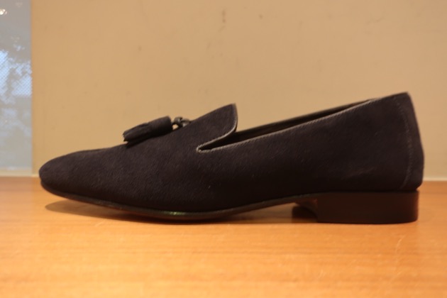 SALE品＜POLPETTA（ポルペッタ）＞スエードタッセルローファー