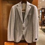 シアサッカー生地でさわやかに。