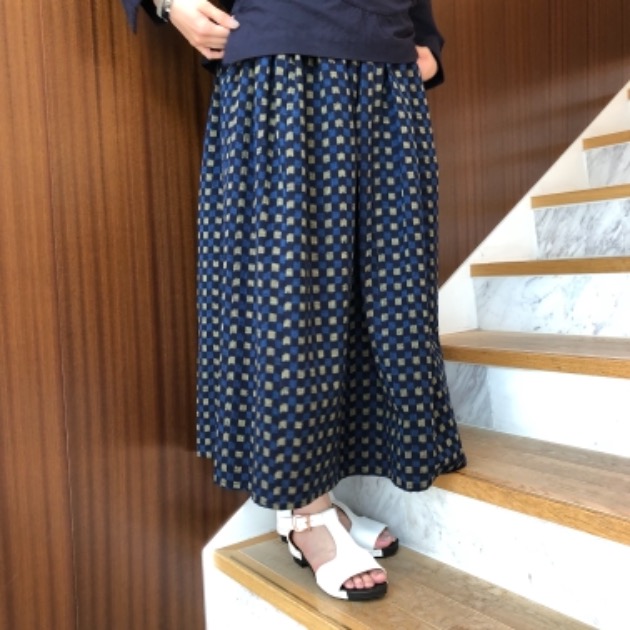 GOOD WEAVER×fennica 絣のスカート｜BEAMS JAPAN（ビームス ジャパン ...