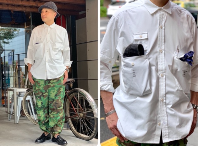 Luggage Wear Research ” Cargo Shirt ”｜ビームス プラス 原宿｜BEAMS