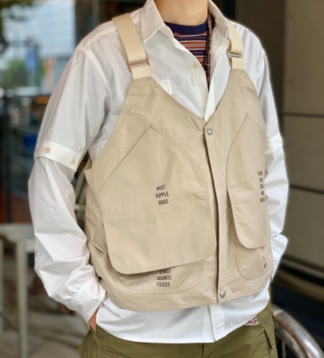 Luggage Wear Research ” Cargo Vest ”|ビームス プラス 原宿 Luggage Wear Research ” Cargo Vest ”|ビームス プラス 原宿