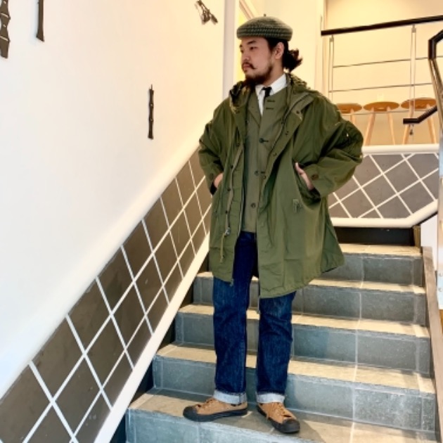 BUZZ RICKSON×fennica 別注M-48 フィッシュテールパーカ-