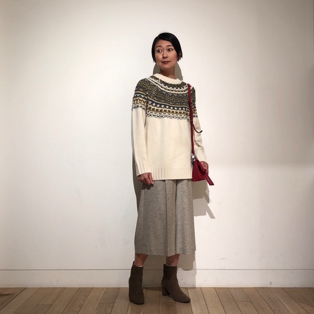 BAILA掲載のニット、紹介します！