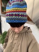 ニットキャップの季節です。