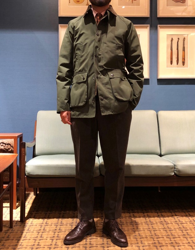 BEAMS別注 Barbour BEDALE 34 バブアー 検)リゾルトブルゾン - ブルゾン