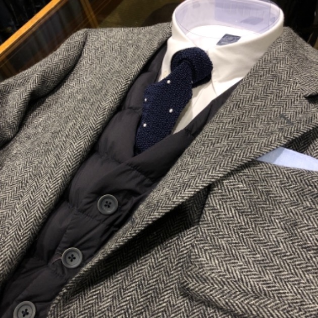 Brilla per il gusto ツイード ヘリンボーンジャケット Brilla per il gusto＞ヘリンボーンジャケット｜ビームス ライフ 横浜