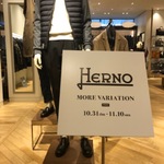 HERNO MORE VARIATION 本日からです！