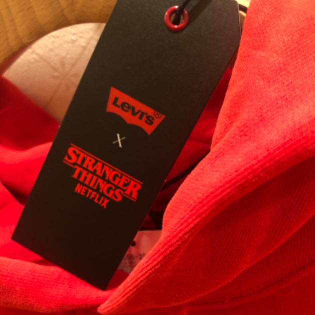 Levisスウェットパーカー②｜ビームス アウトレット 木更津｜BEAMS Levi's x Netflix Stranger Things パーカー新品