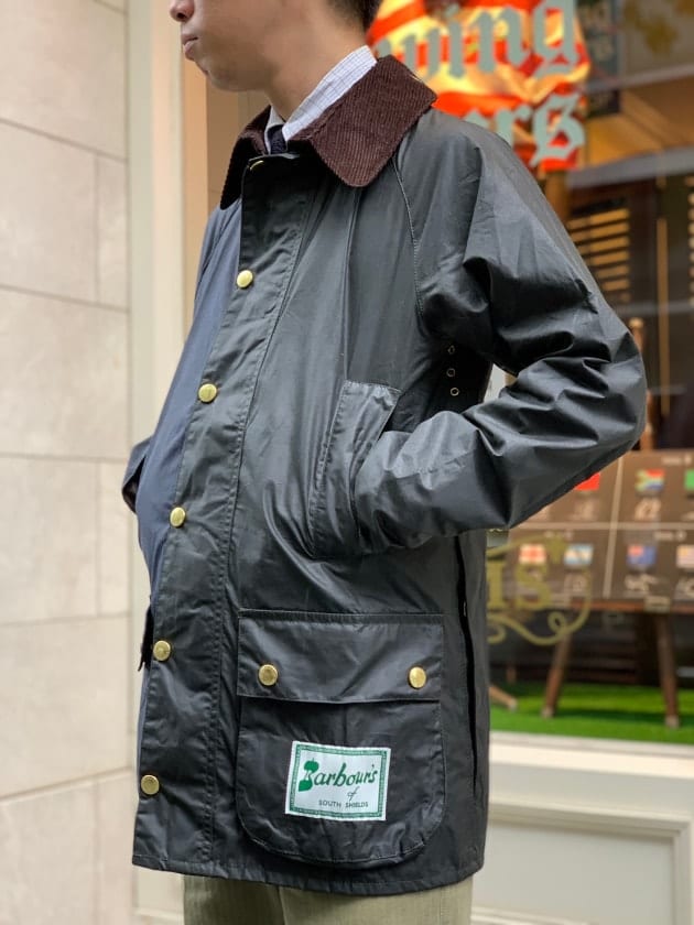 barbour バブアー ビューフォートBeaufort 36 ブラック袖丈56cm