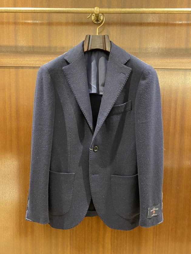 luxury tweed navy jacket.｜ビームスF 新宿｜BEAMS