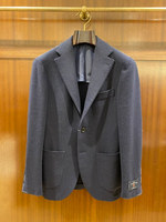 luxury tweed navy jacket.