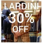 30%off【LARDINI】(ログイン必須)