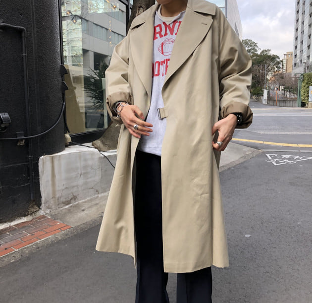 完売希少 comoli 19AW タイロッケンコート サイズ1