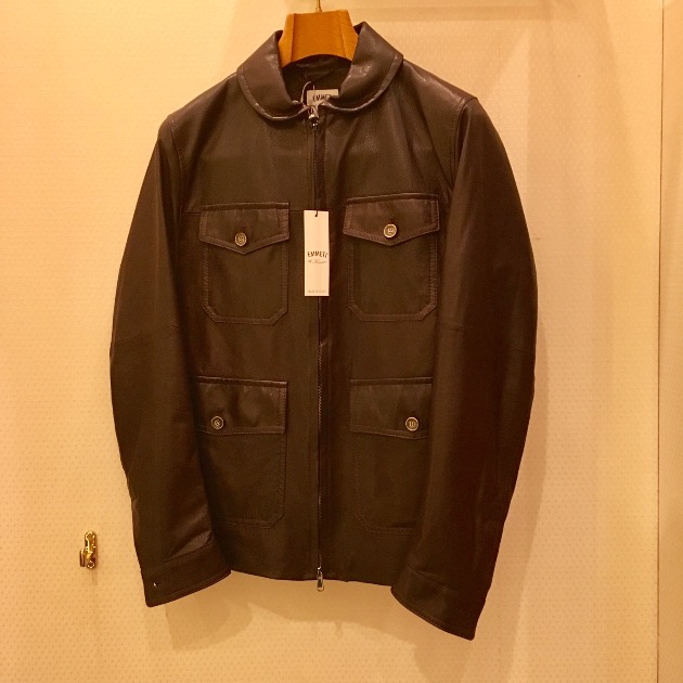 hollington paris × EMMETI エンメティ レザージャケット - www.top4all.pl