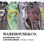予約必須！2020SS＜WAREHOUSE＞！！