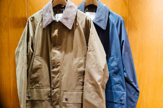 ＜Barbour × BEAMS F＞CLASSIC BEDALE ピーチスキン