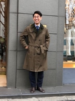 今欲しい〈Barbour〉別注トレンチコート