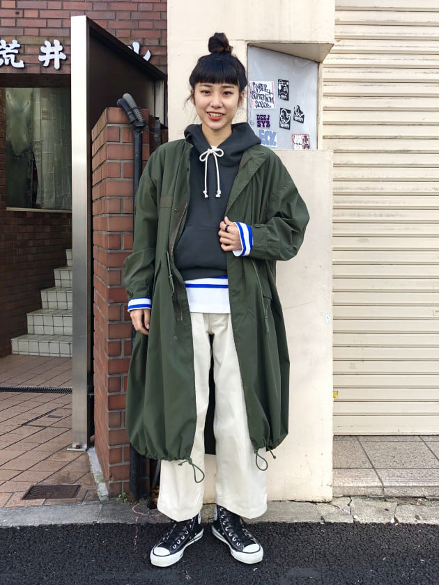 即日発送 BEAMS BOY / ソロテックス M-65 パーカ amevisao.com.br