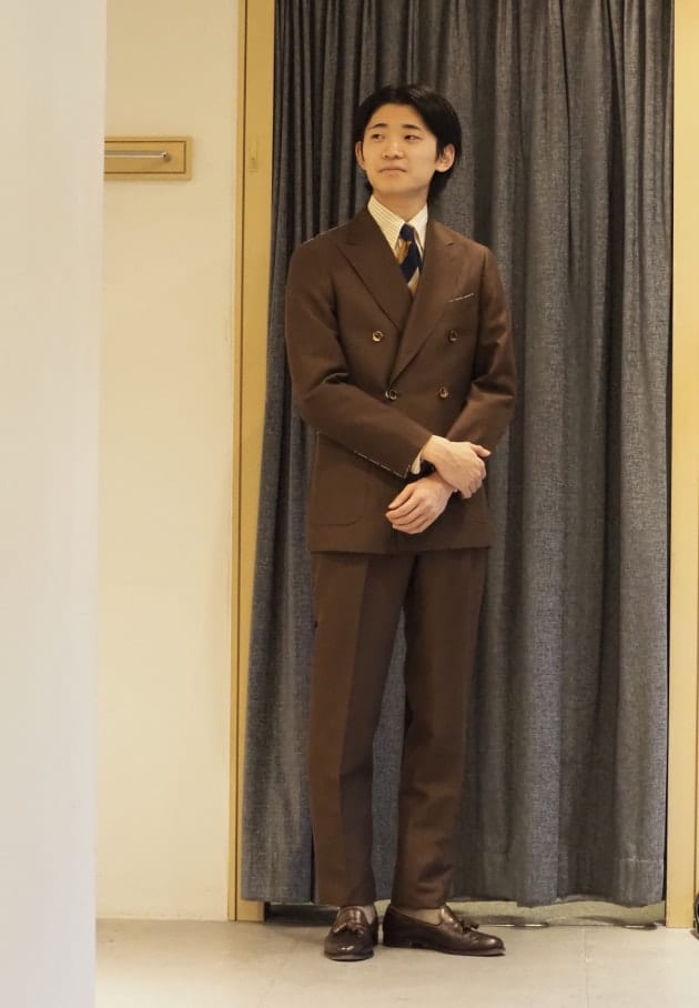 【used】beams f イタリア製 スーツ セットアップ ブラウン チェック used】beams f イタリア製 スーツ セットアップ ブラウン チェック