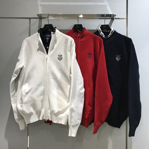 サラッと一枚！ニットブルゾン☆
