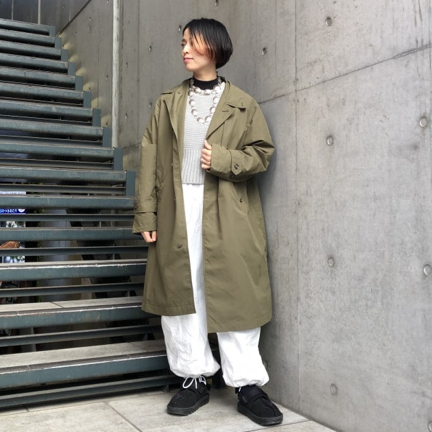 THE NORTH FACE PURPLE LABEL × BEAMS BOY / 別注 ステンカラーコート