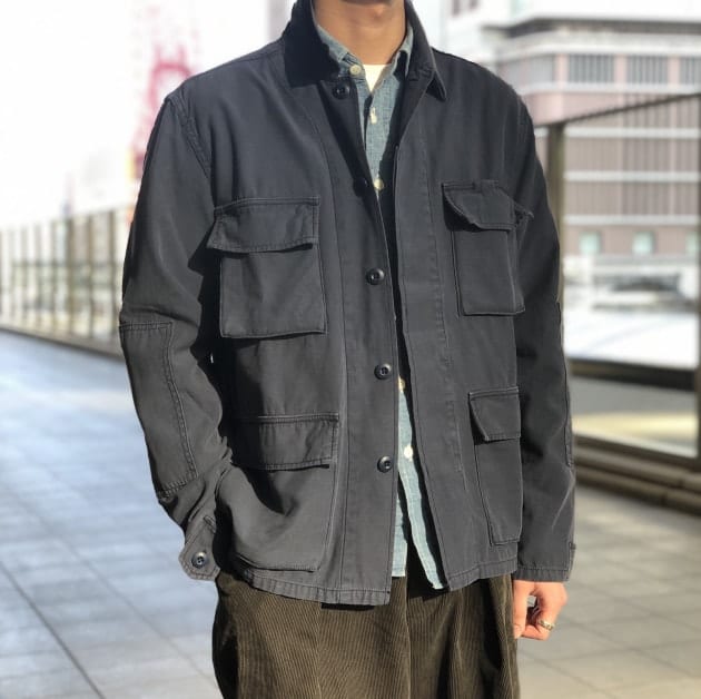 REMI RELIEF × BEAMS PLUS ミリタリーシャツジャケットXL