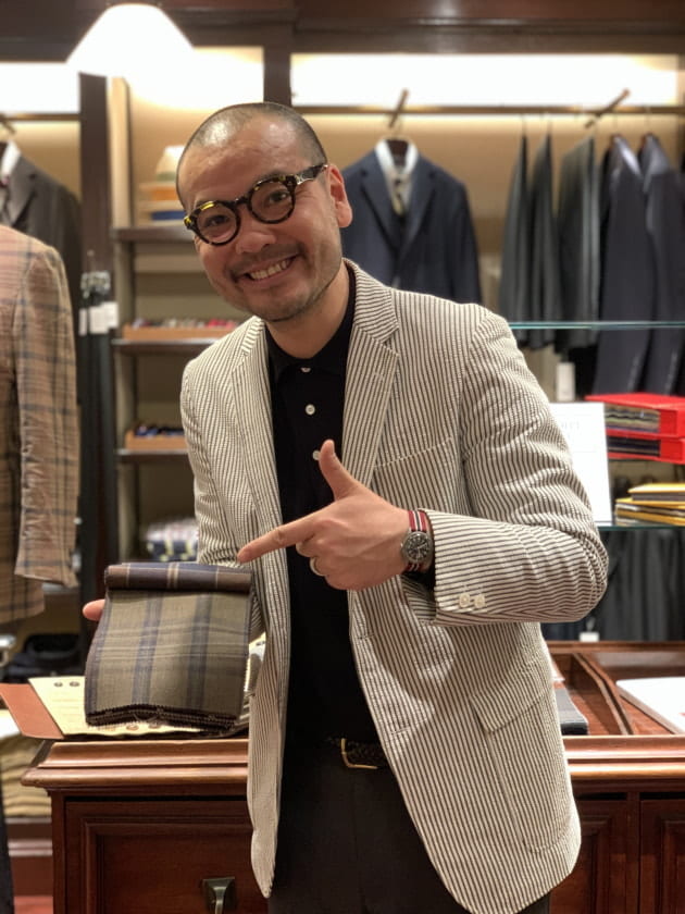 当店スタッフの気になる生地……