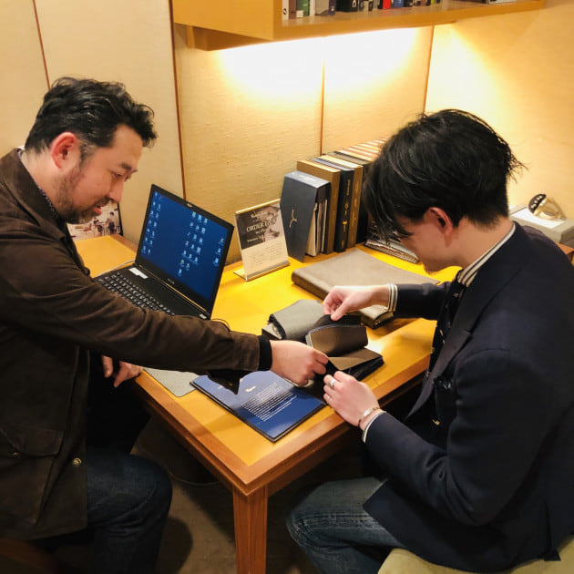 Custom Tailor BEAMS＞つくってみました！［生地決め〜型決め編
