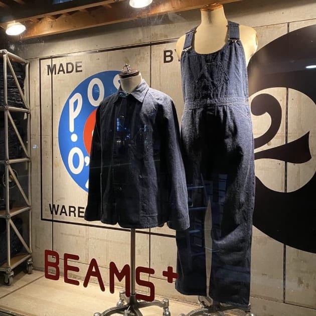 8,225円POST O'ALLS × BEAMS PLUS 別注 カバーオール