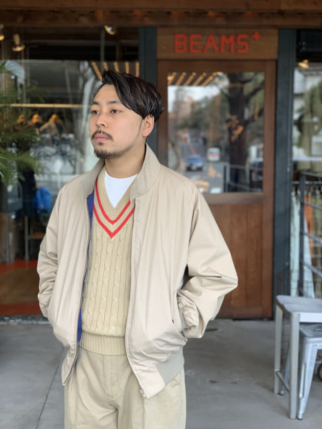 おすすめのニットベストです。｜ビームス プラス 原宿｜BEAMS