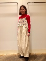 本日の春気分コーデ②